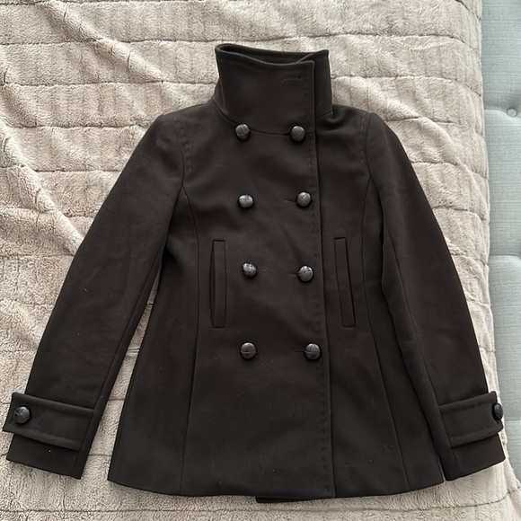 Aritzia Babaton Howell Wool Cashmere Pea Coat - Picture 4 of 4